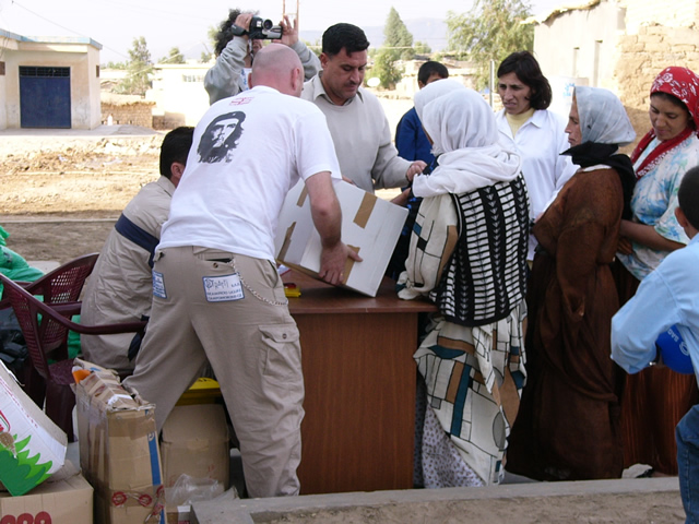 missione umanitaria Iraq Kurdistan Palestina 2004