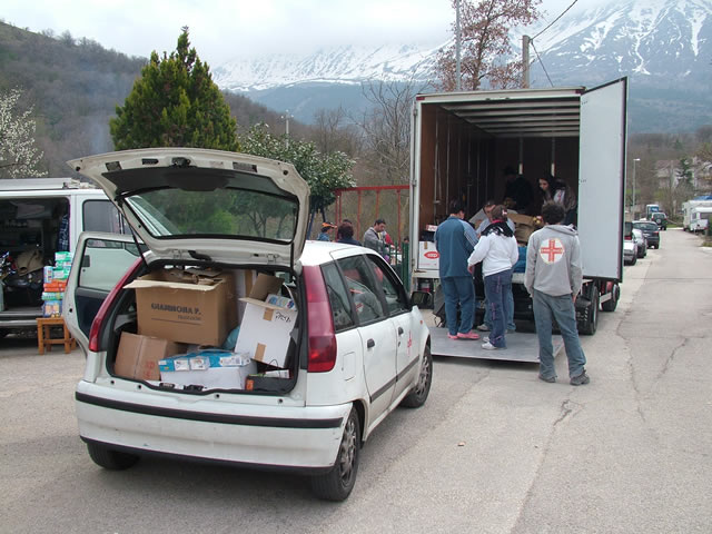 missione umanitaria Abruzzo 2009