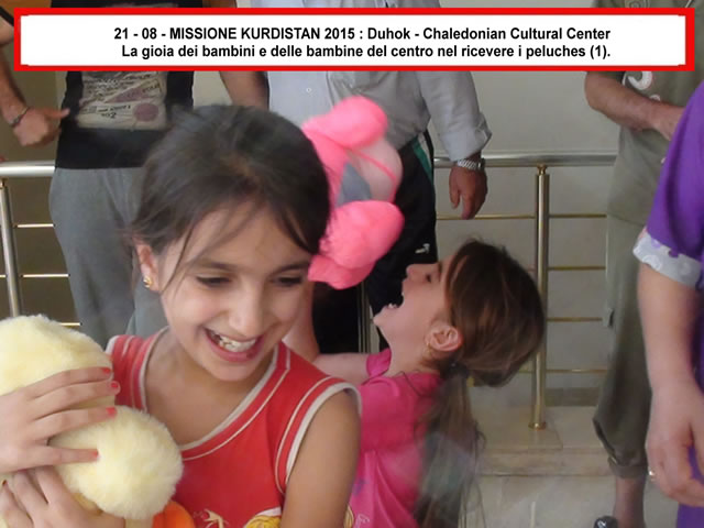 missione umanitaria Kurdistan 2015