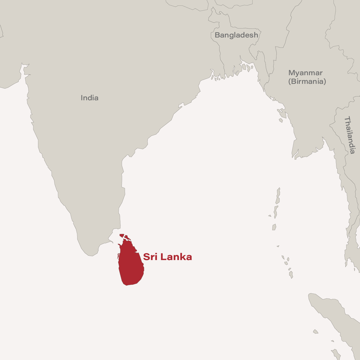 Sri Lanka Map